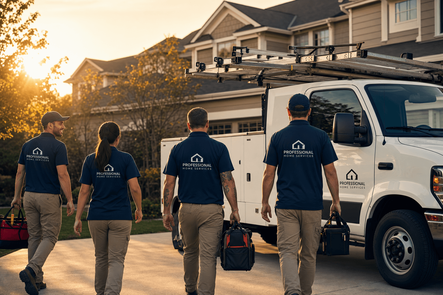 Service business owner focused on making hard work pay off